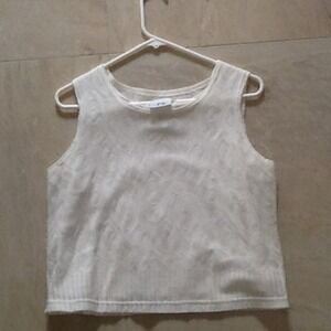 Cream-colored tank
